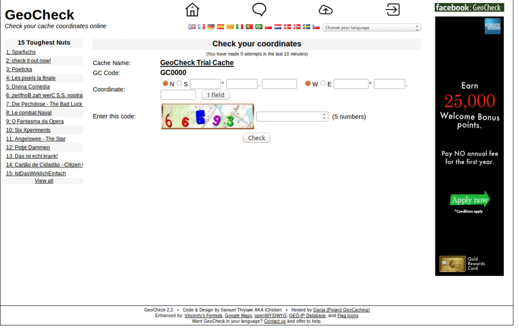GeoCheckerMinimal