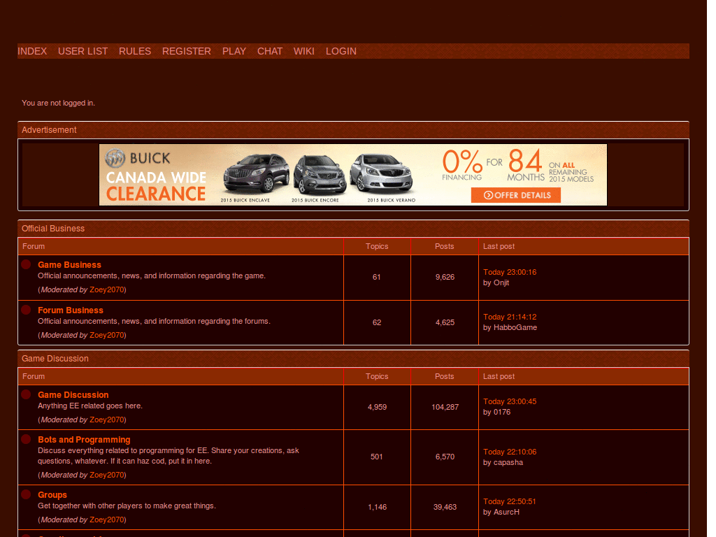 Hell theme for EE forums