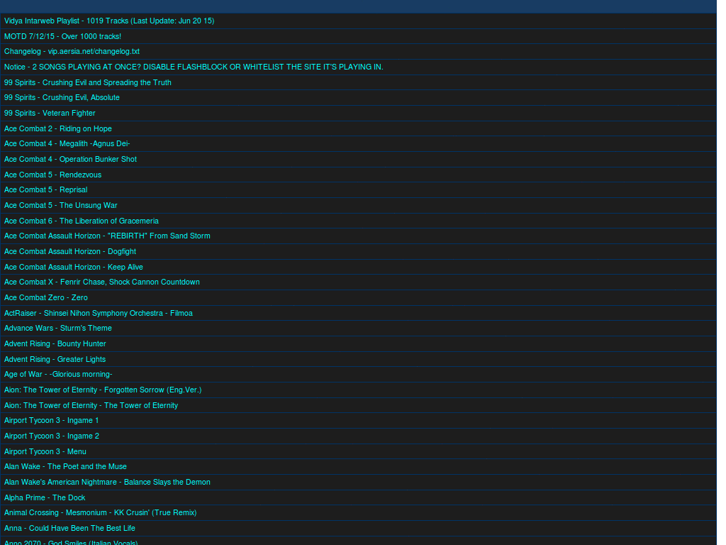 VIP Aersia HTML5 Dark Theme