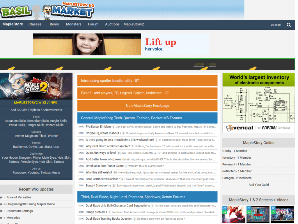 Green/Blue BasilMarket Theme!