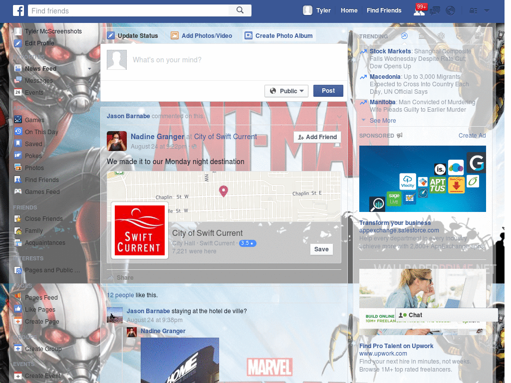 Wallpapers para Facebook - Ant Man - 53