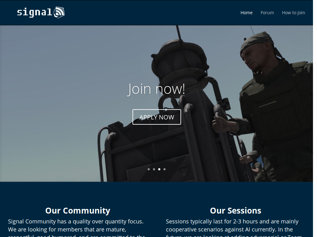 Signal Community Forums Dark