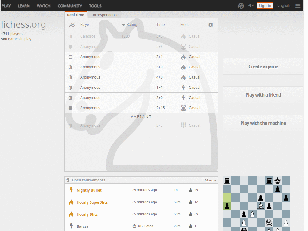 lichess.org fixed top-menu