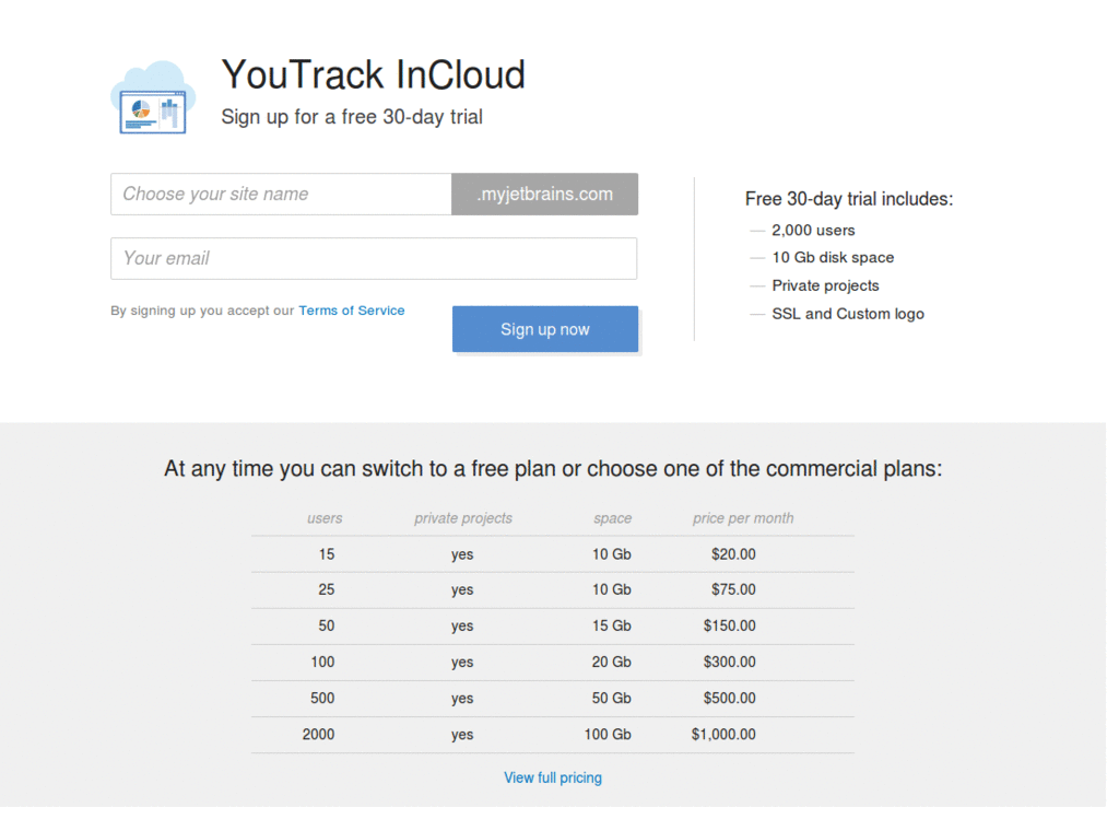 YouTrack Wide