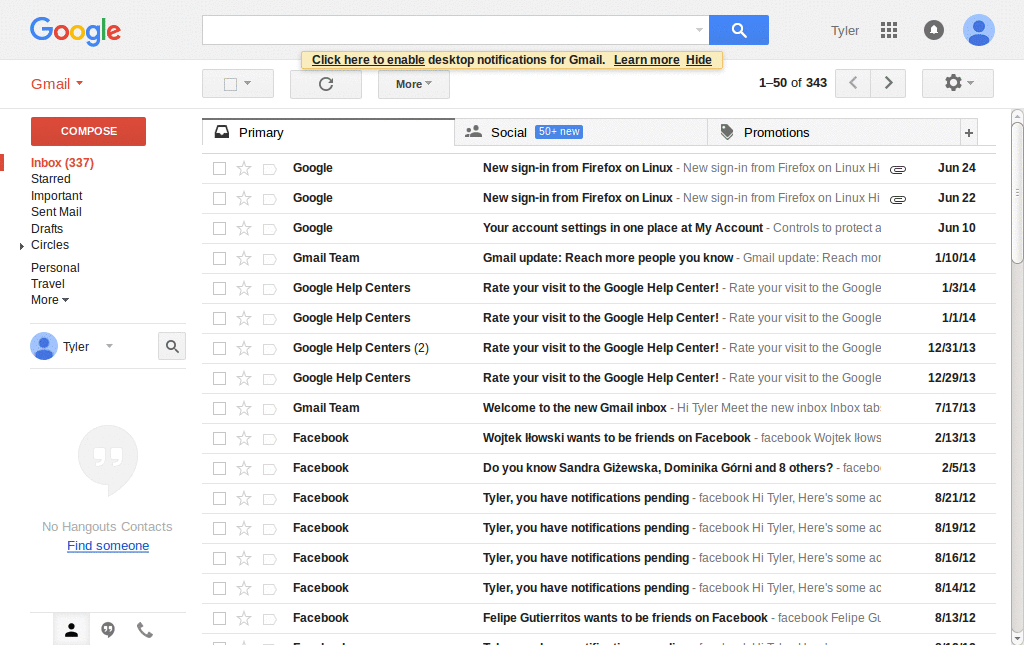 Google Beautifier (Gmail/Youtube/Calendar)