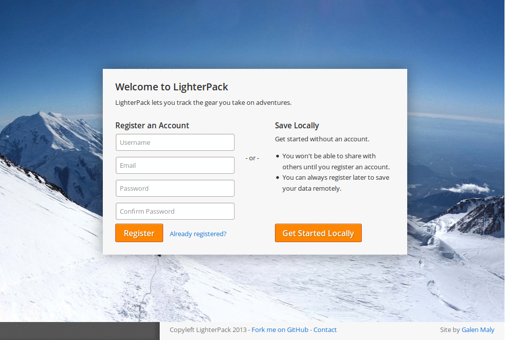 LighterPack.com Printing Fix