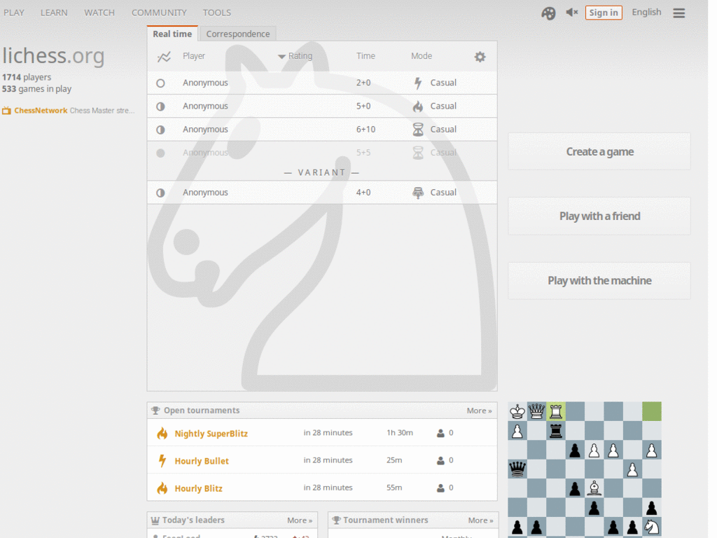 lichess.org horizontal scrollbar