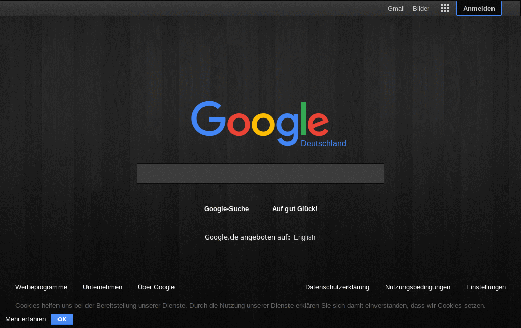 Dark Google - SchlosSaaa
