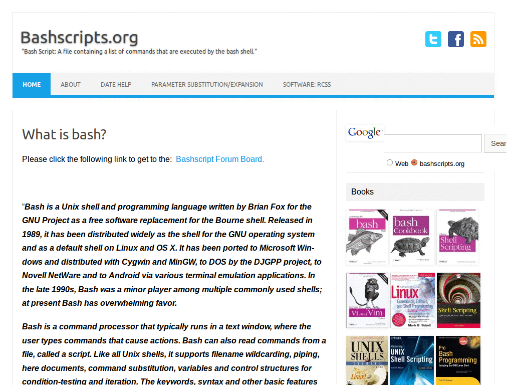 Bash Scripts Forum