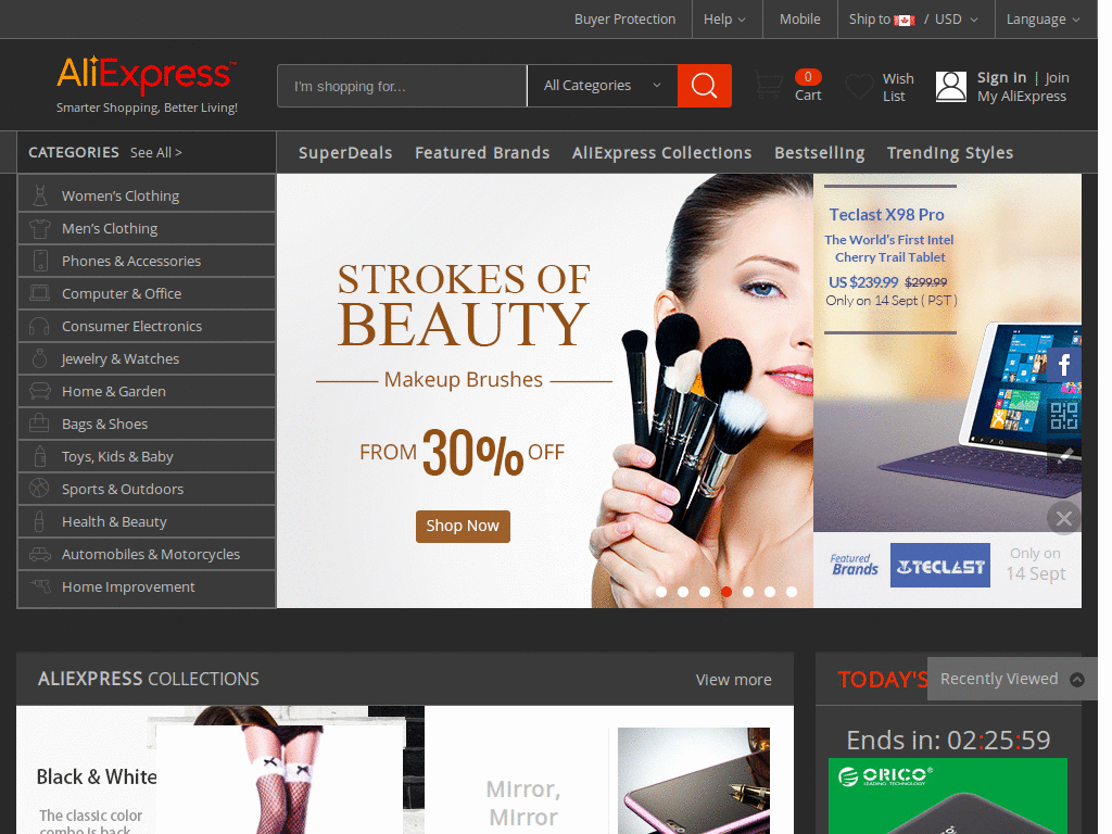 Dark Aliexpress
