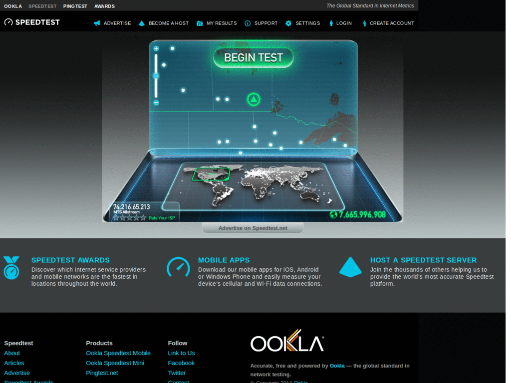 Speedtest Ads