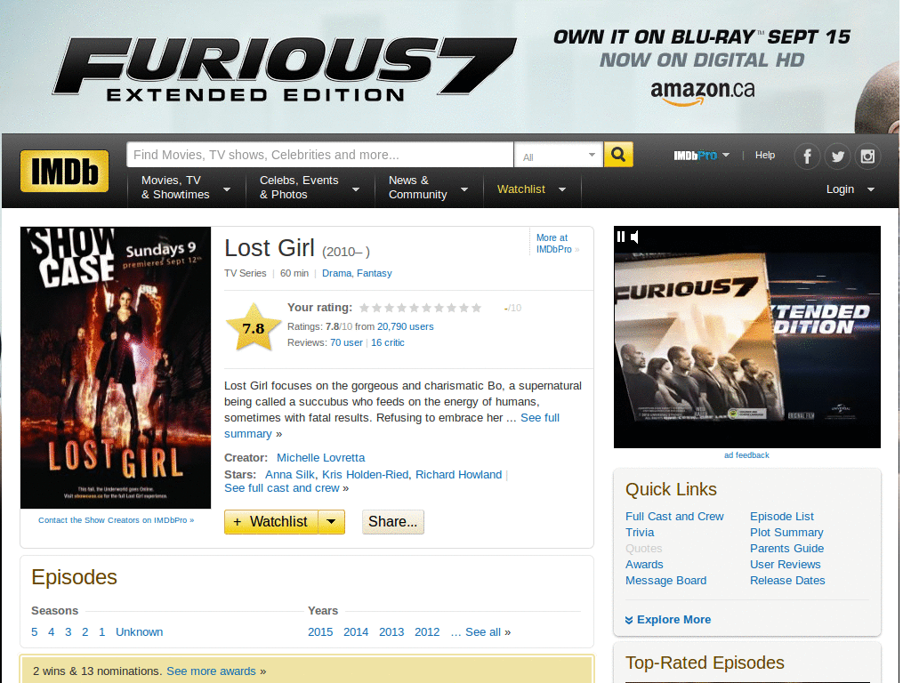 Remove Episode Count from IMDb