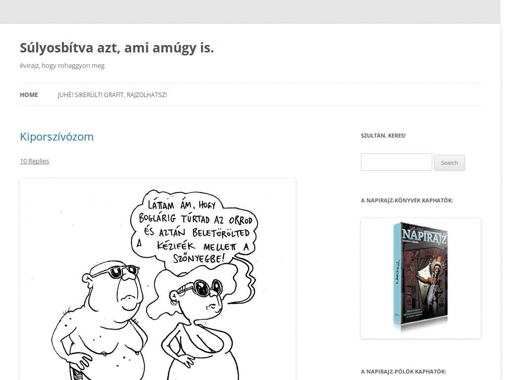 napirajz.hu balra rendezése