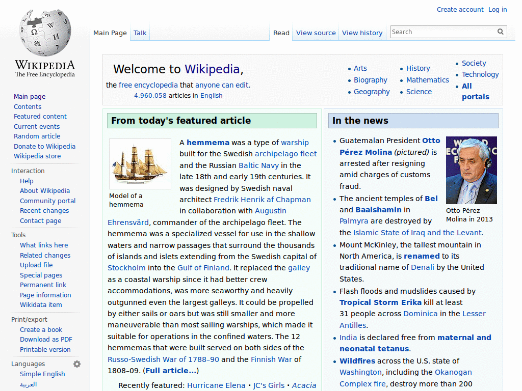 1 - Website - Wikipedia