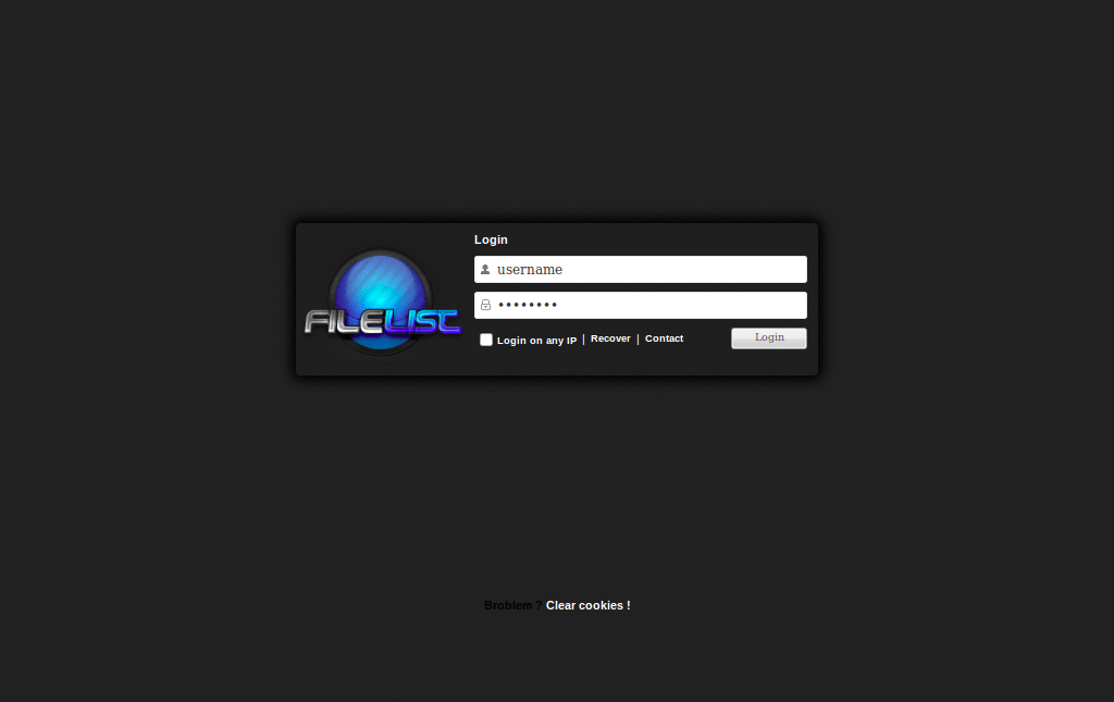 Filelist flat