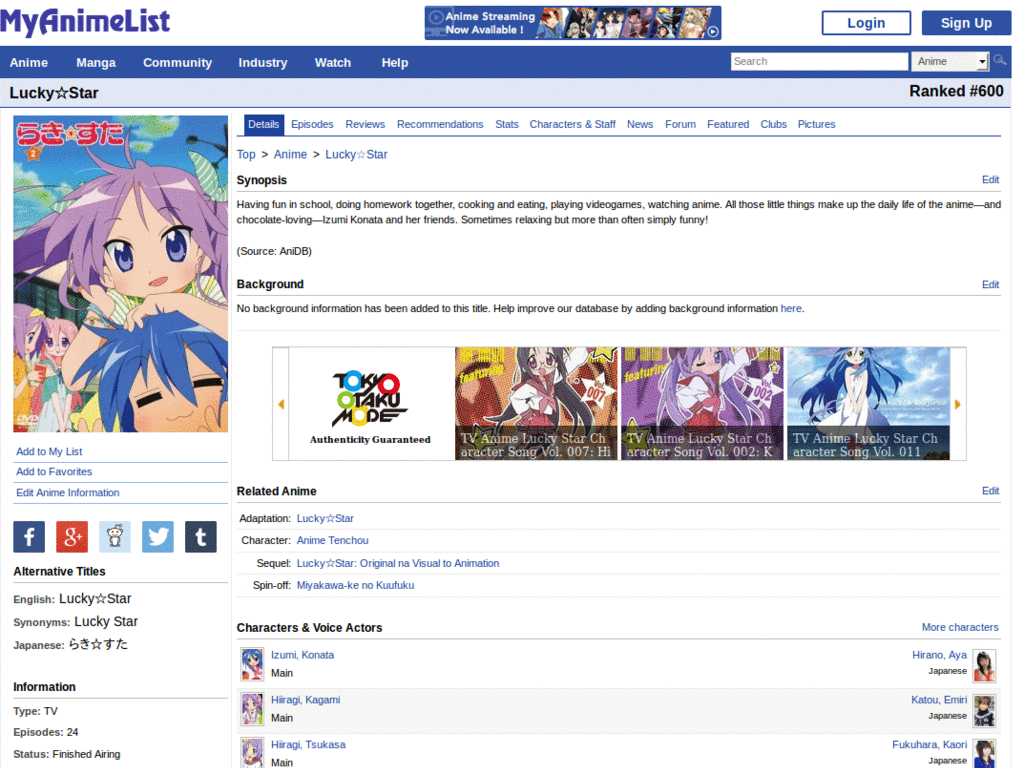 MyAnimeList - Larger Alt Title Text