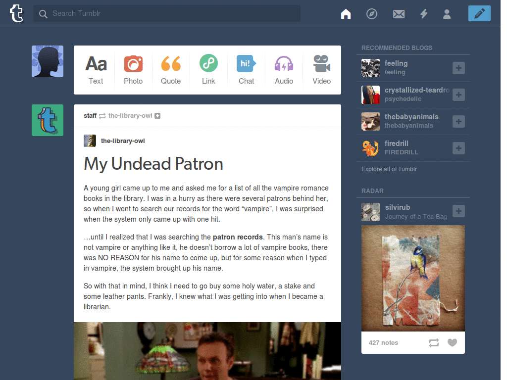 block tumblr videos