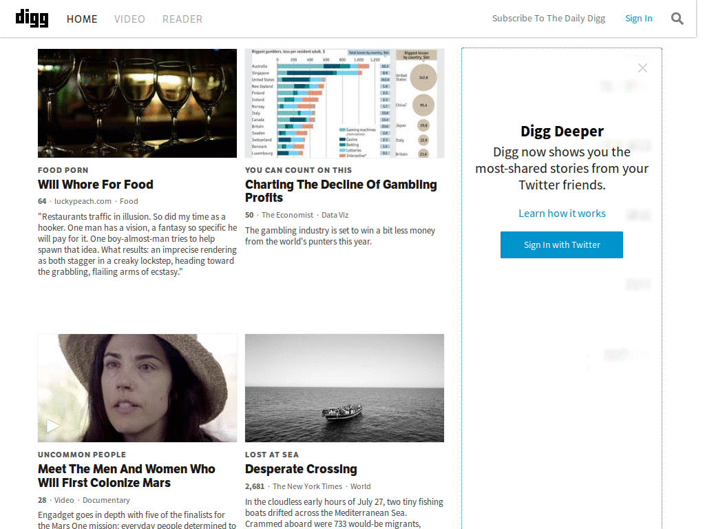 Digg - Full width comments, no ad whitespace