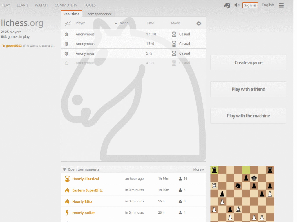 Lichess Mod: Smaller 2D Pieces