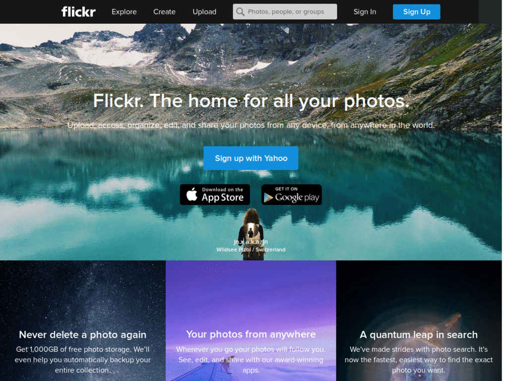 Flickr: relieving some snow blindness