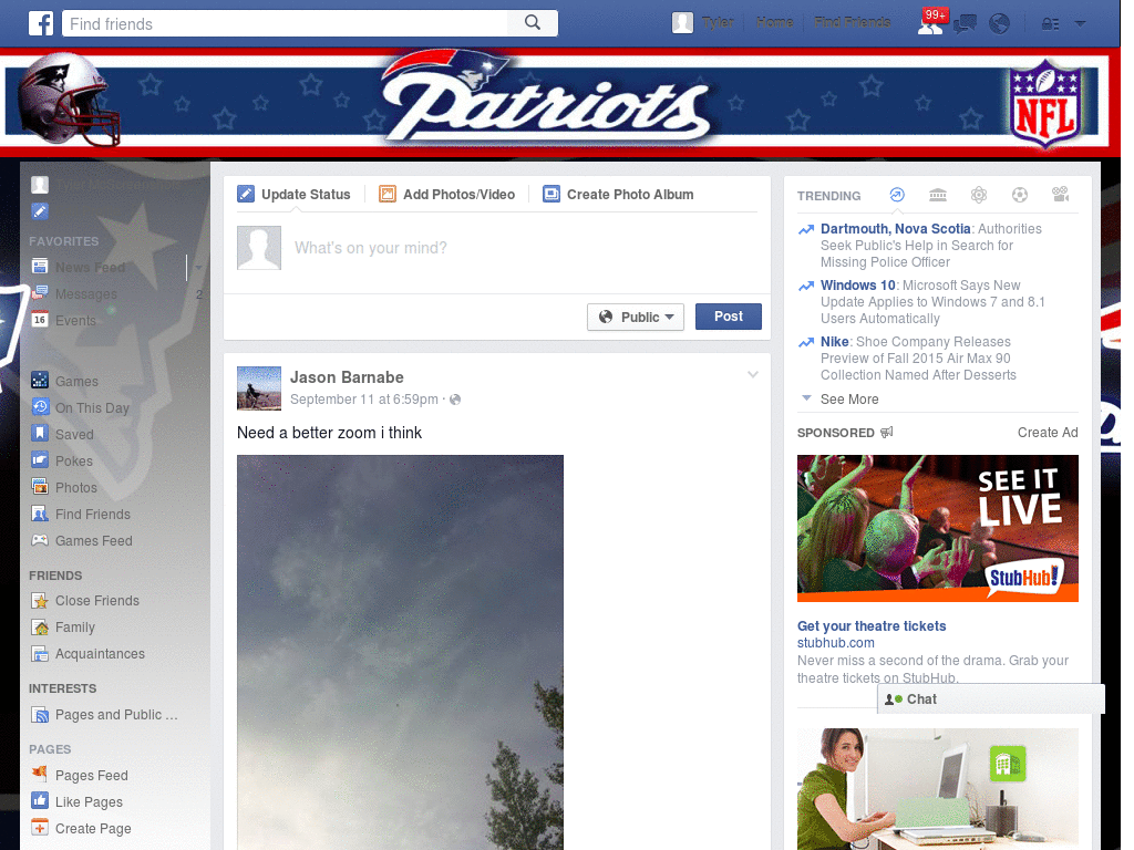 Facebook -NFL- New England Patriots (by Templah )