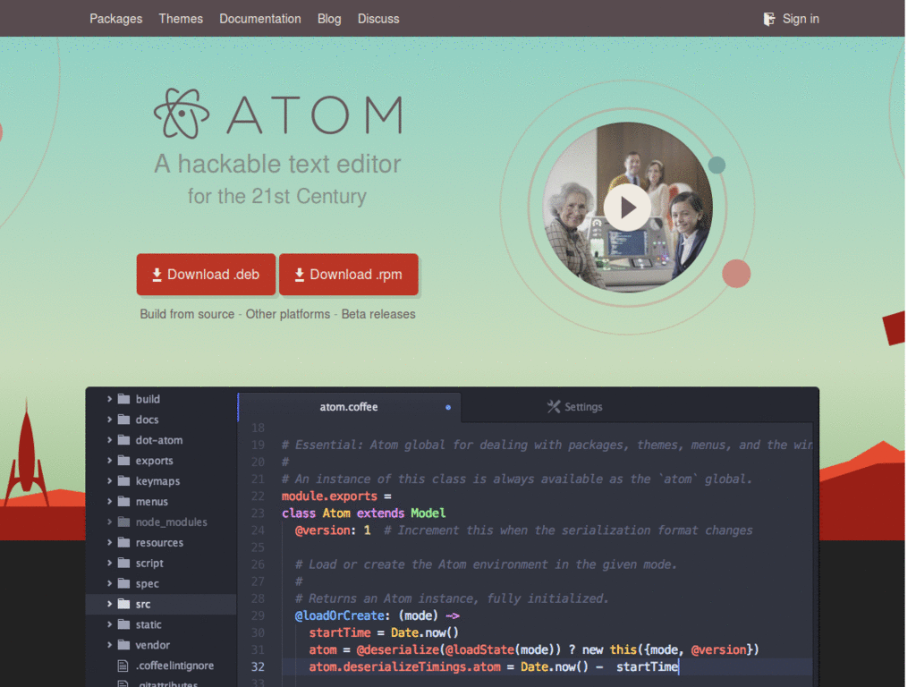 ATOM.io Dark