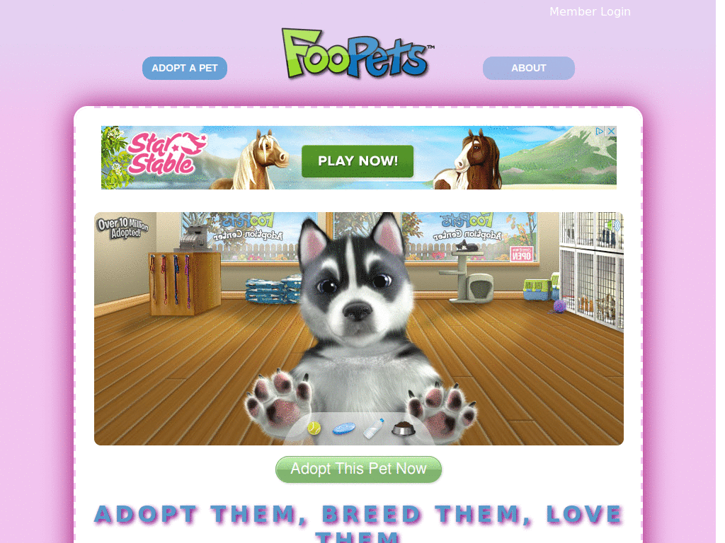 padfoot foopets theme