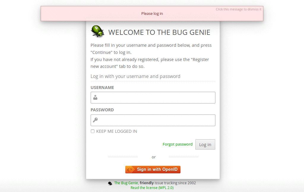 The Bug Genie - RTL
