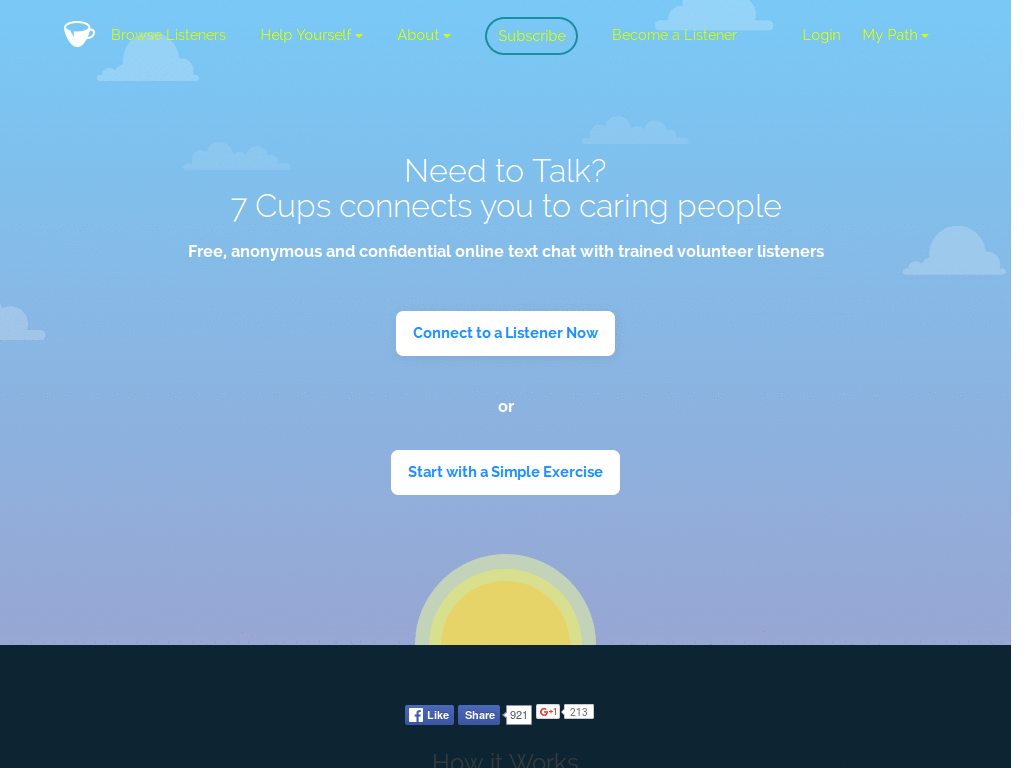 7 Cups (Dark Blue)