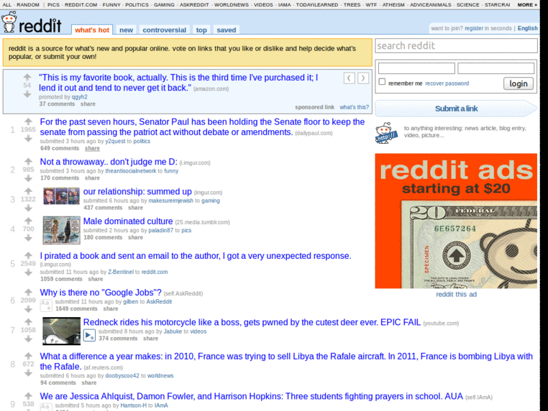 Reddit: fixed compressed header menu bar