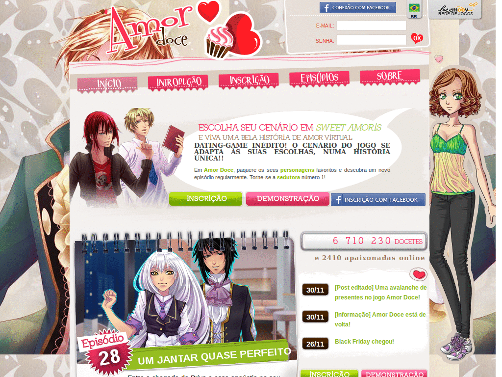 Amor Doce - Tema - Nathaniel