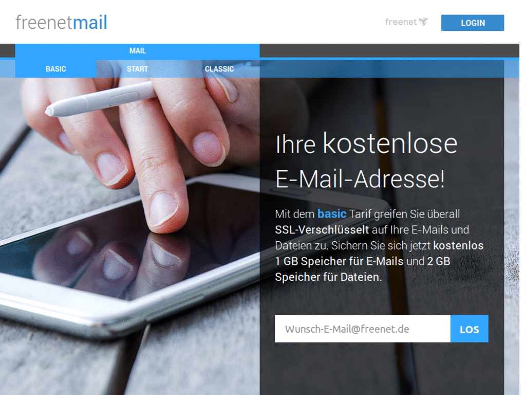 freenet email style
