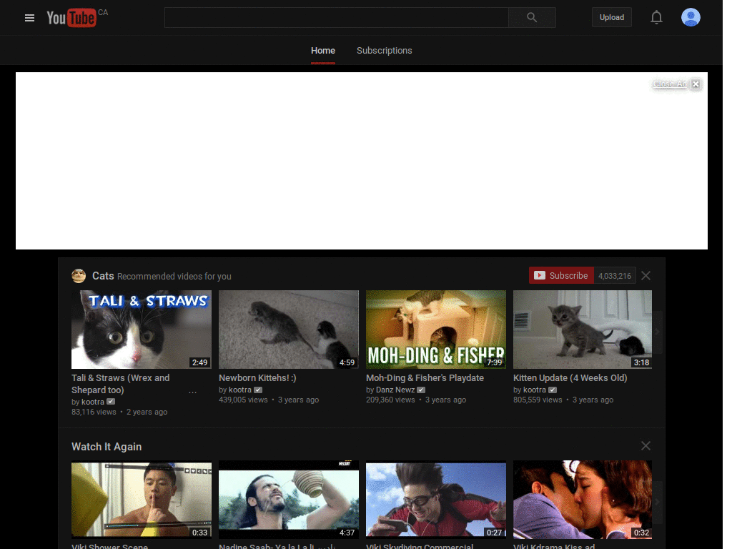 Midnight YouTube