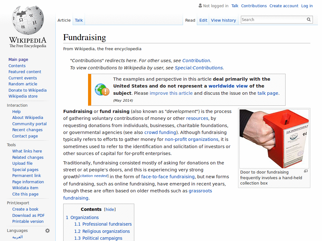 Donate to Wikipedia? Bah, humbug!