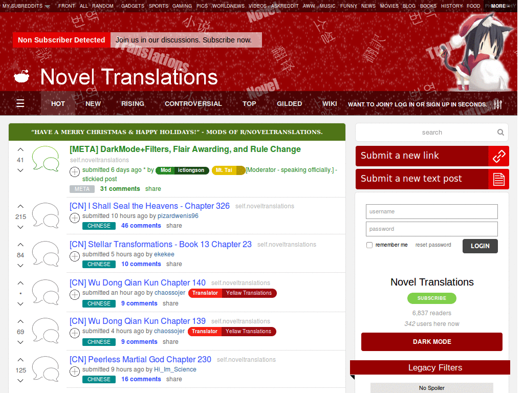 No Spoilers in /r/noveltranslations