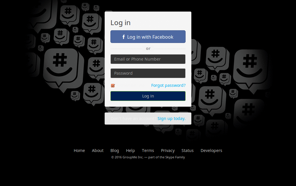 Groupme Dark - web fork1