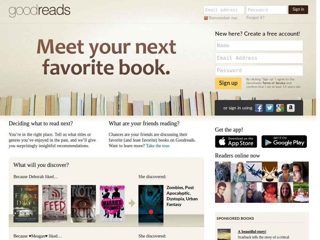 Goodreads Reloaded