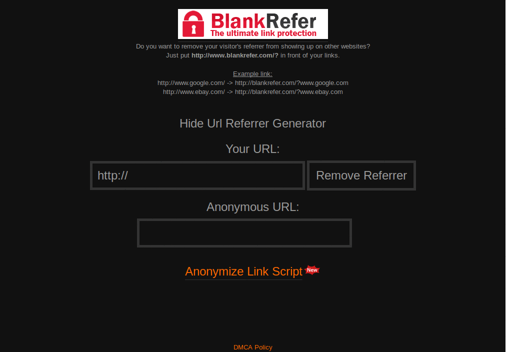 BlankRefer.com - Black & Orange [PocketAppZ]