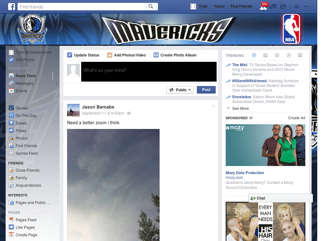 Facebook - Dallas Mavericks ( by Templah.com )