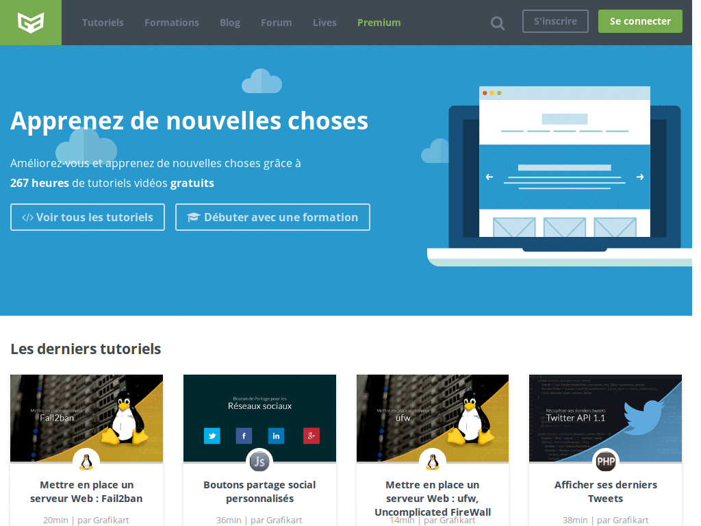 Grafikart Dark