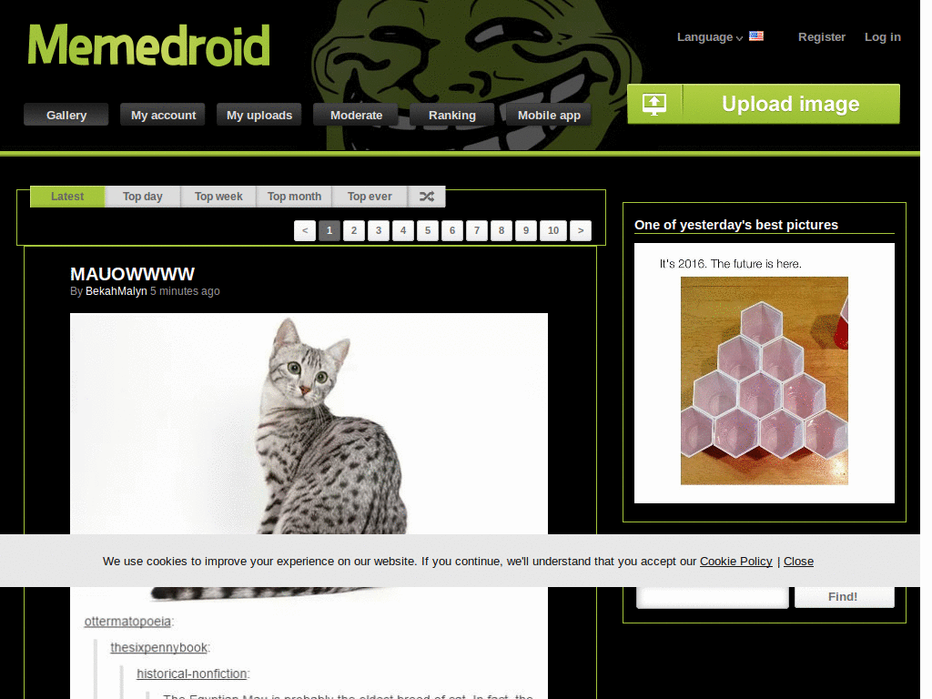 Pure black memedroid [WIP]