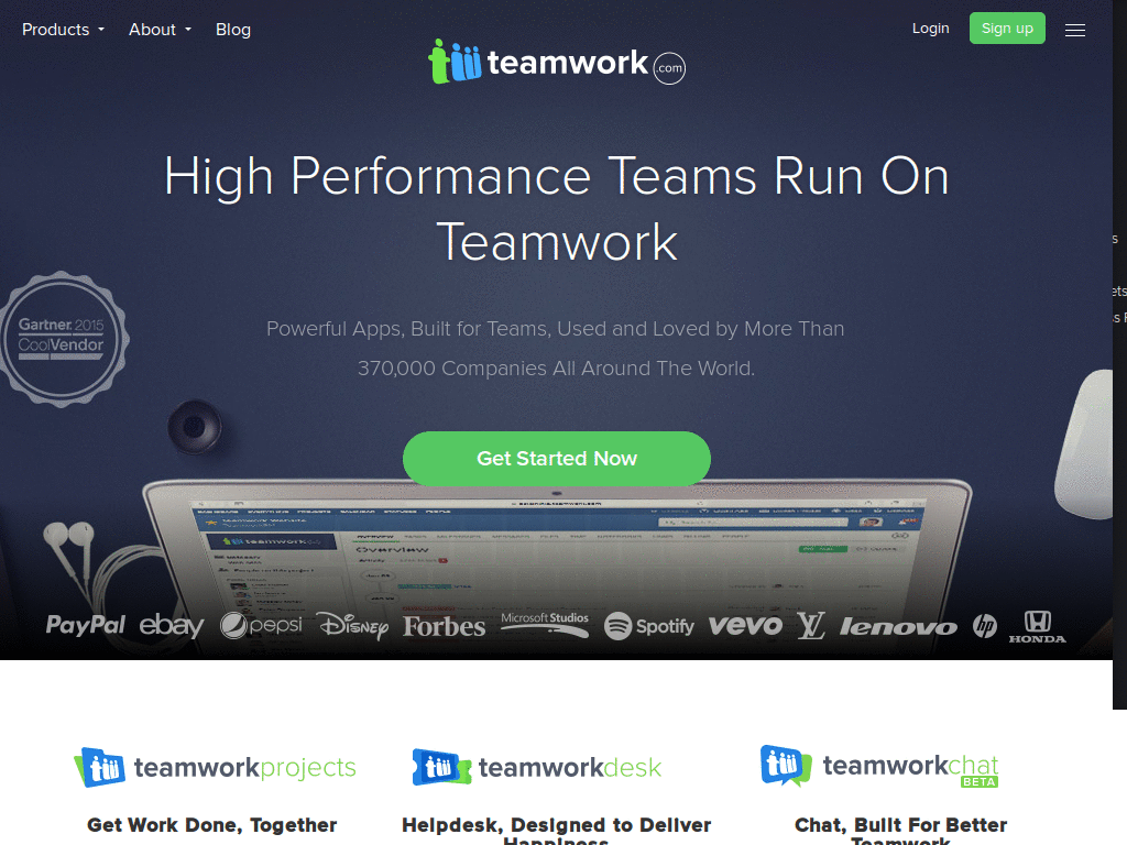 Teamwork.com Dark