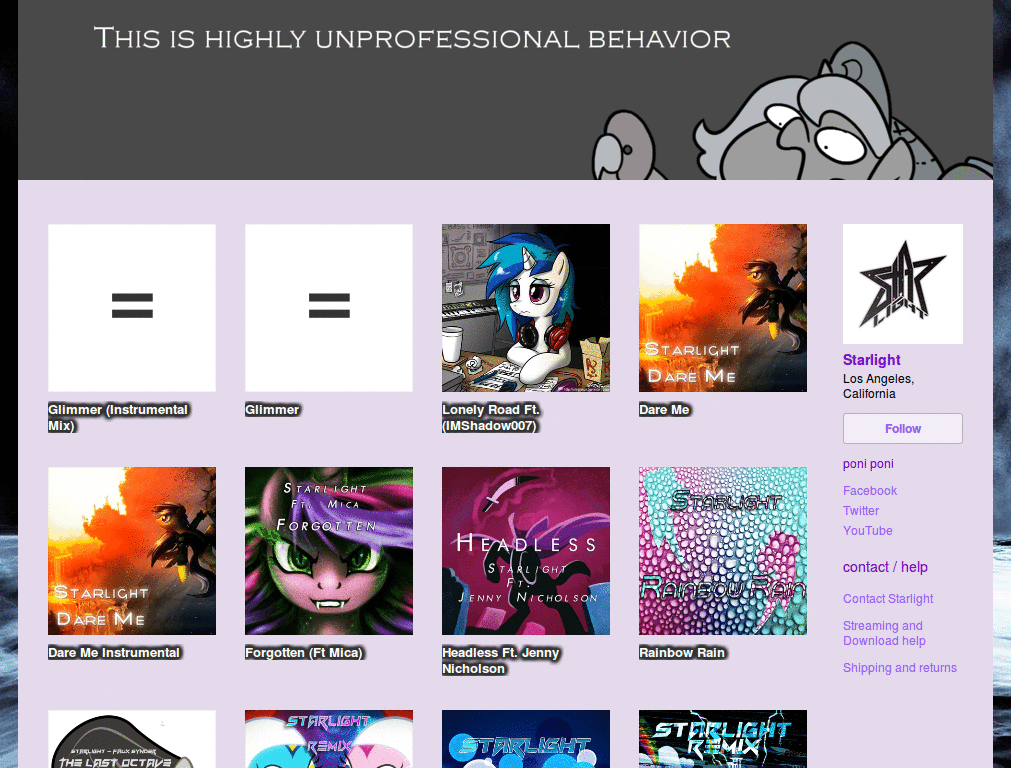 Bandcamp tell albums from singles