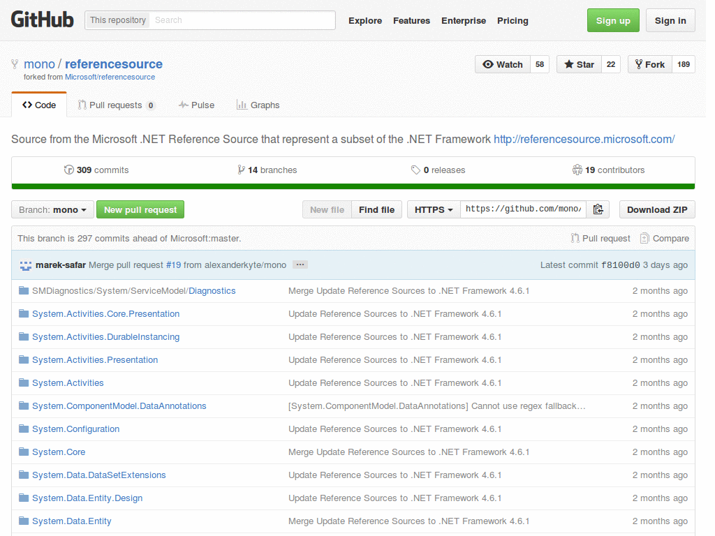 Github - Wider folder names