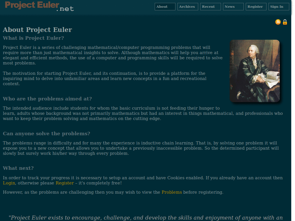 Project Euler [ Solarized Black ]