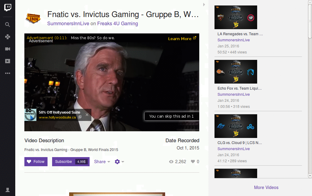 Disable twitch.tv html5 controls