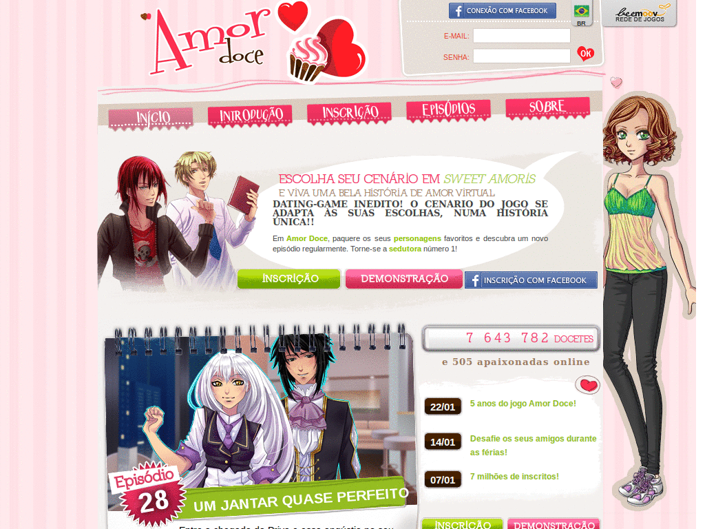 Amor Doce Cupcake (GIF)