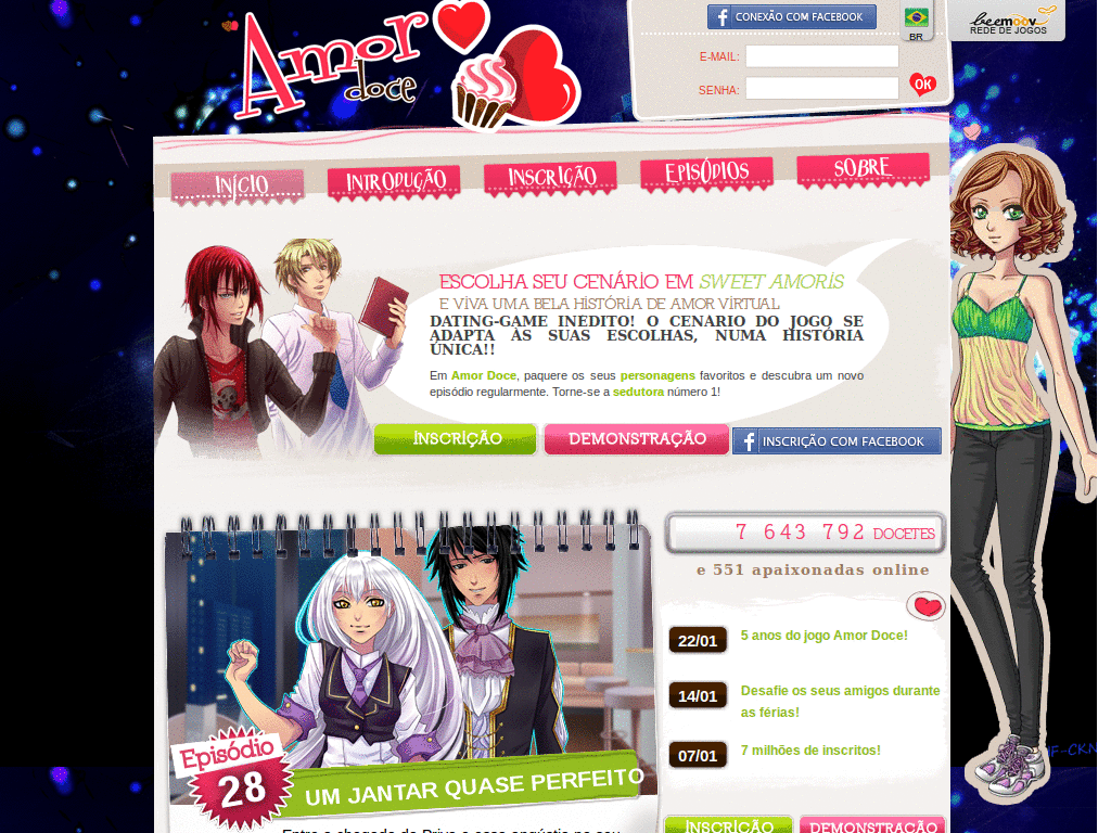 Amor Doce tema  : Matt Smith David Tennant Tardis