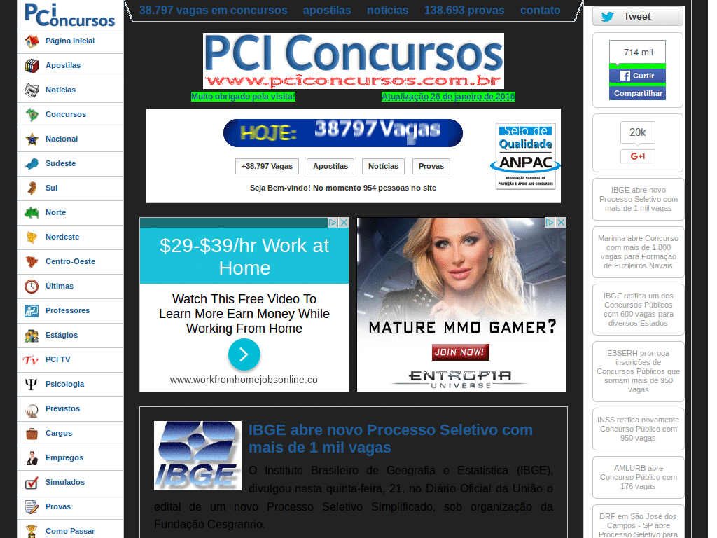 Egoniaco's PCI Concursos