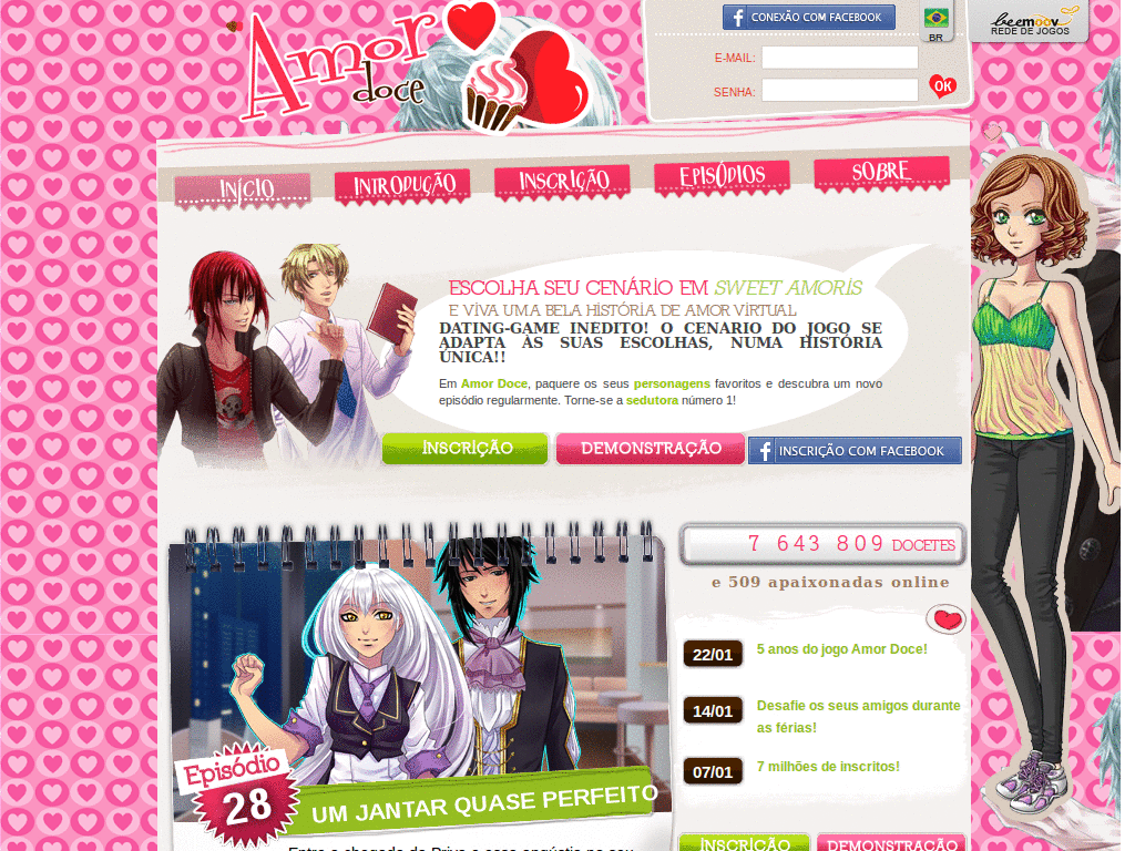 Amor doce Tema:Lysandre